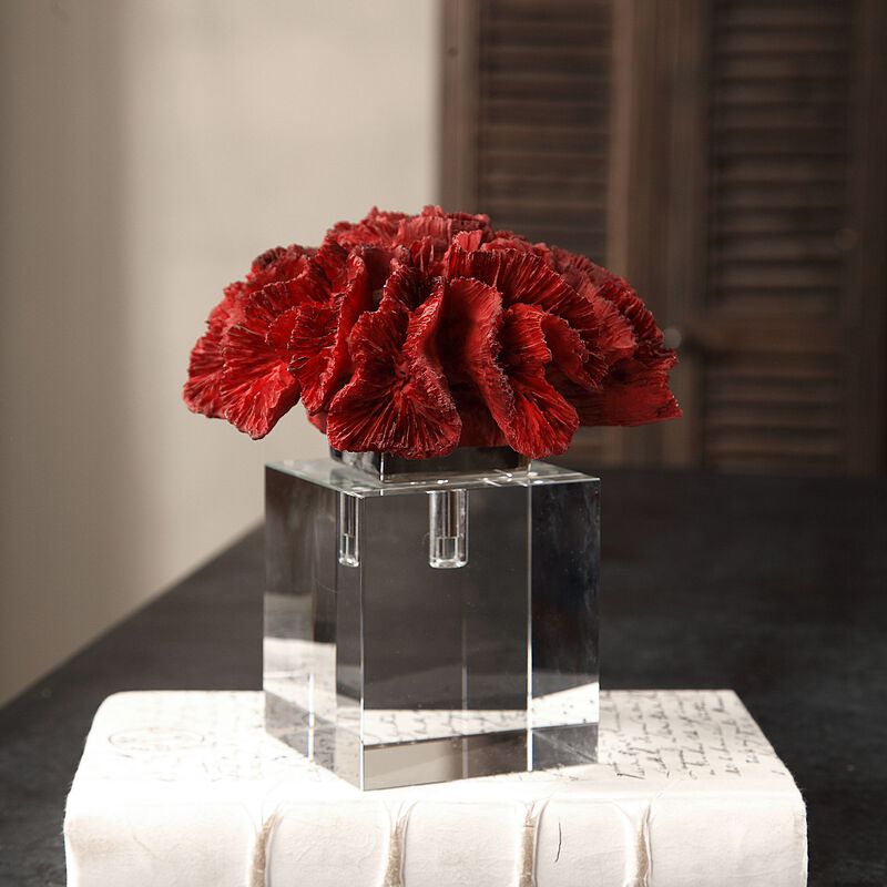 Uttermost Red Coral Cluster